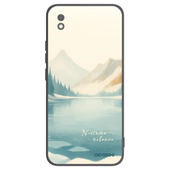 Picasee fekete szilikon tok az alábbi mobiltelefonokra Xiaomi Redmi 9AT - NOTHERN SILENCE