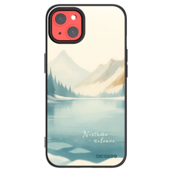 Picasee fekete szilikon tok az alábbi mobiltelefonokra Apple iPhone 13 - NOTHERN SILENCE