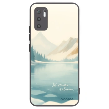 Picasee fekete szilikon tok az alábbi mobiltelefonokra Xiaomi Redmi Note 10 5G - NOTHERN SILENCE