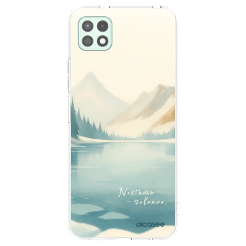 Picasee átlátszó szilikon tok az alábbi mobiltelefonokra Samsung Galaxy A22 A226B 5G - NOTHERN SILENCE