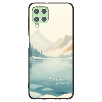 Picasee fekete szilikon tok az alábbi mobiltelefonokra Samsung Galaxy A22 A225F 4G - NOTHERN SILENCE