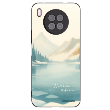 Picasee fekete szilikon tok az alábbi mobiltelefonokra Huawei Nova 8i - NOTHERN SILENCE