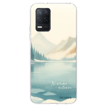 Picasee átlátszó szilikon tok az alábbi mobiltelefonokra Realme 8 5G - NOTHERN SILENCE