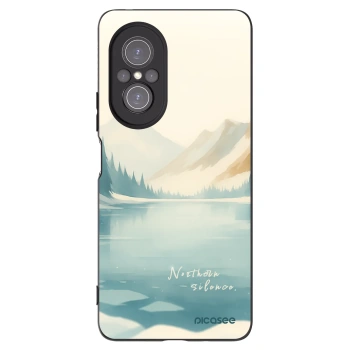 Picasee fekete szilikon tok az alábbi mobiltelefonokra Huawei Nova 9 SE - NOTHERN SILENCE