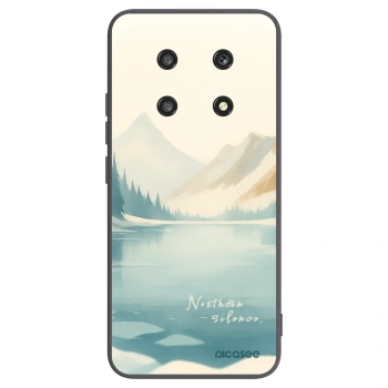 Picasee fekete szilikon tok az alábbi mobiltelefonokra Honor Magic4 Lite 5G - NOTHERN SILENCE