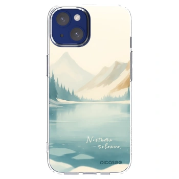 Picasee átlátszó szilikon tok az alábbi mobiltelefonokra Apple iPhone 14 - NOTHERN SILENCE