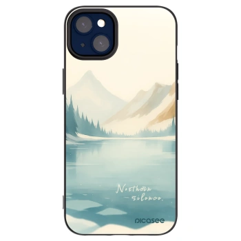Picasee fekete szilikon tok az alábbi mobiltelefonokra Apple iPhone 14 Plus - NOTHERN SILENCE