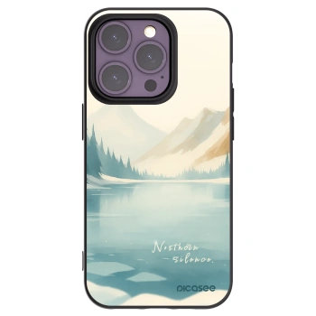 Picasee fekete szilikon tok az alábbi mobiltelefonokra Apple iPhone 14 Pro - NOTHERN SILENCE