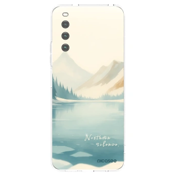 Picasee átlátszó szilikon tok az alábbi mobiltelefonokra Sony Xperia 10 IV 5G - NOTHERN SILENCE