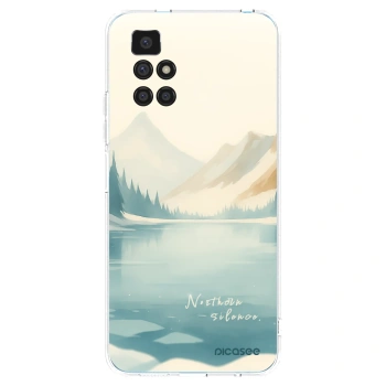 Picasee átlátszó szilikon tok az alábbi mobiltelefonokra Xiaomi Redmi 10 (2022) - NOTHERN SILENCE
