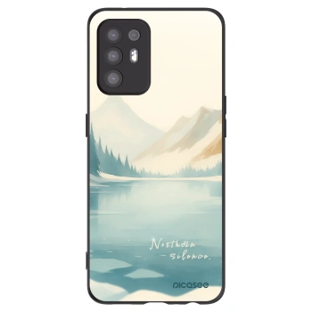 Picasee fekete szilikon tok az alábbi mobiltelefonokra OPPO A94 5G - NOTHERN SILENCE