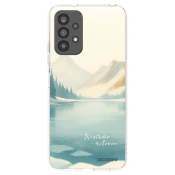 Picasee átlátszó szilikon tok az alábbi mobiltelefonokra Samsung Galaxy A73 5G - NOTHERN SILENCE