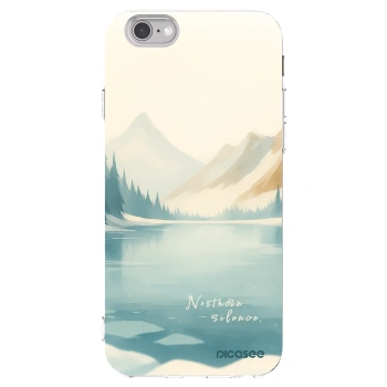 Picasee átlátszó szilikon tok az alábbi mobiltelefonokra Apple iPhone 6/6S - NOTHERN SILENCE