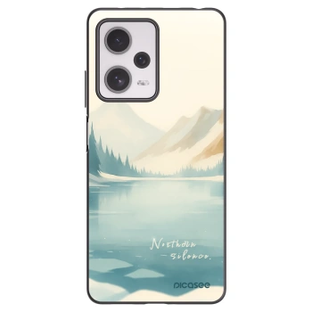Picasee fekete szilikon tok az alábbi mobiltelefonokra Xiaomi Redmi Note 12 Pro+ 5G - NOTHERN SILENCE