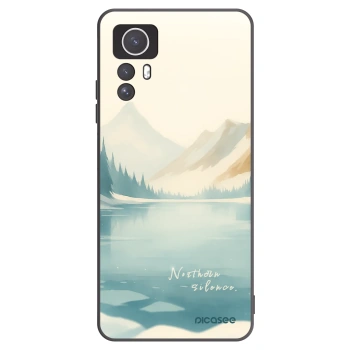 Picasee fekete szilikon tok az alábbi mobiltelefonokra Xiaomi Redmi Note 12S - NOTHERN SILENCE