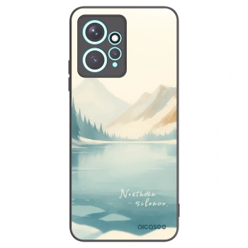 Picasee fekete szilikon tok az alábbi mobiltelefonokra Xiaomi Redmi Note 12 4G - NOTHERN SILENCE