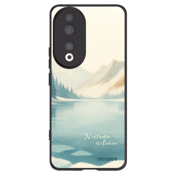 Picasee fekete szilikon tok az alábbi mobiltelefonokra Honor 90 5G - NOTHERN SILENCE