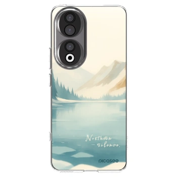 Picasee átlátszó szilikon tok az alábbi mobiltelefonokra Honor 90 5G - NOTHERN SILENCE