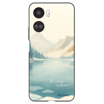 Picasee fekete szilikon tok az alábbi mobiltelefonokra Honor 90 Lite 5G - NOTHERN SILENCE