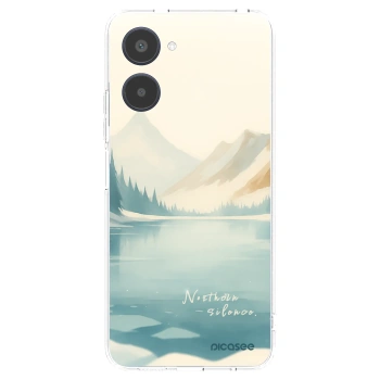 Picasee átlátszó szilikon tok az alábbi mobiltelefonokra Realme 10 4G - NOTHERN SILENCE