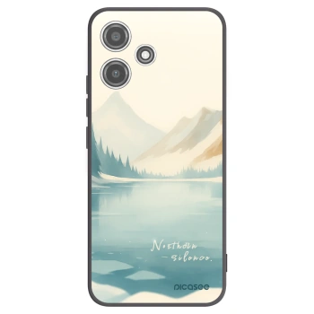 Picasee fekete szilikon tok az alábbi mobiltelefonokra Xiaomi Redmi 12 5G - NOTHERN SILENCE