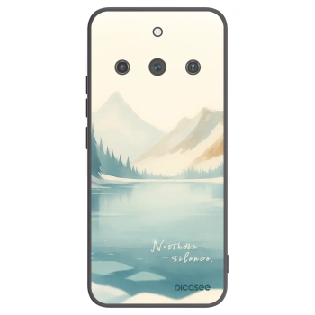 Picasee fekete szilikon tok az alábbi mobiltelefonokra Realme 11 Pro+ - NOTHERN SILENCE