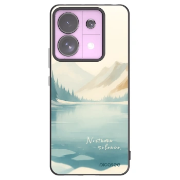 Picasee fekete szilikon tok az alábbi mobiltelefonokra Xiaomi Redmi Note 13 Pro 5G - NOTHERN SILENCE