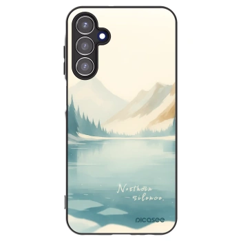 Picasee fekete szilikon tok az alábbi mobiltelefonokra Samsung Galaxy A15 A155F 4G - NOTHERN SILENCE