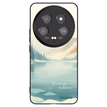 Picasee fekete szilikon tok az alábbi mobiltelefonokra Xiaomi 14 Ultra - NOTHERN SILENCE