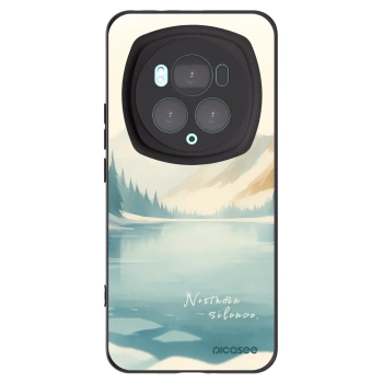 Picasee fekete szilikon tok az alábbi mobiltelefonokra Honor Magic6 Pro - NOTHERN SILENCE