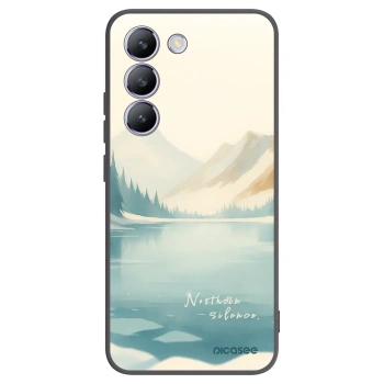 Picasee fekete szilikon tok az alábbi mobiltelefonokra Vivo V40 SE 5G - NOTHERN SILENCE