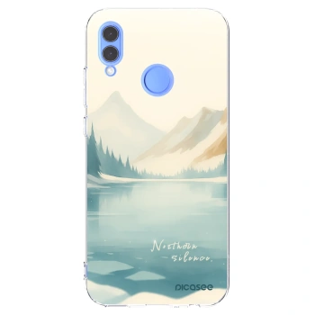 Picasee átlátszó szilikon tok az alábbi mobiltelefonokra Huawei P Smart 2019 - NOTHERN SILENCE