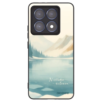 Picasee fekete szilikon tok az alábbi mobiltelefonokra Xiaomi 14T Pro - NOTHERN SILENCE