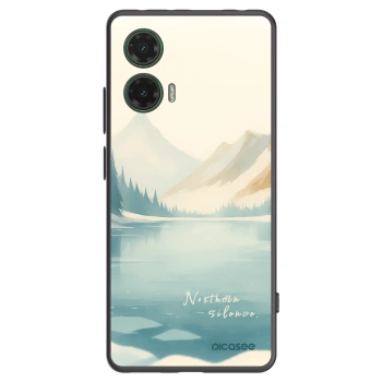 Picasee fekete szilikon tok az alábbi mobiltelefonokra Motorola Moto G35 5G - NOTHERN SILENCE