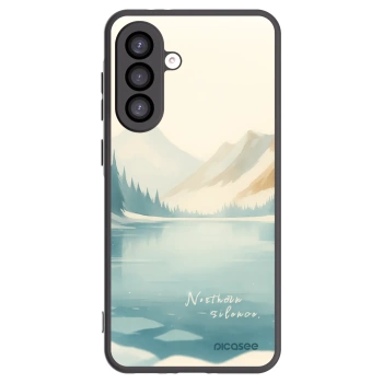 Picasee fekete szilikon tok az alábbi mobiltelefonokra Samsung Galaxy A26 5G A266B - NOTHERN SILENCE