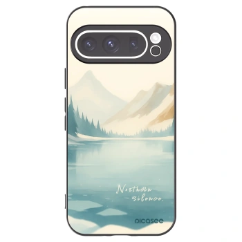Picasee fekete szilikon tok az alábbi mobiltelefonokra Google Pixel 9 Pro - NOTHERN SILENCE