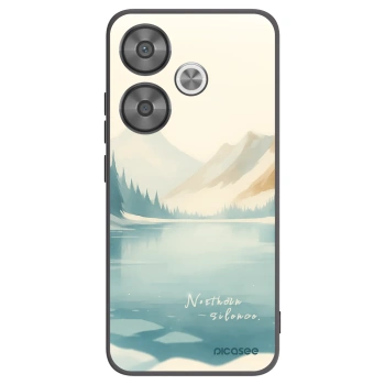 Picasee fekete szilikon tok az alábbi mobiltelefonokra Xiaomi Poco F6 - NOTHERN SILENCE