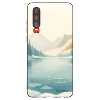Picasee fekete szilikon tok az alábbi mobiltelefonokra Huawei P30 - NOTHERN SILENCE
