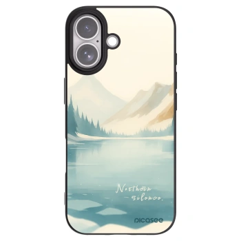 Picasee fekete szilikon tok az alábbi mobiltelefonokra Apple iPhone 17 - NOTHERN SILENCE