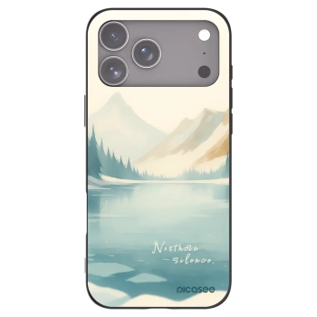 Picasee fekete szilikon tok az alábbi mobiltelefonokra Apple iPhone 17 Pro Max - NOTHERN SILENCE