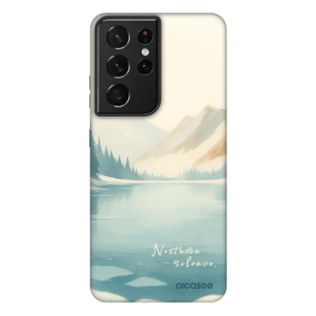 Picasee Fashion Case Samsung Galaxy S21 Ultra 5G G998B - NOTHERN SILENCE