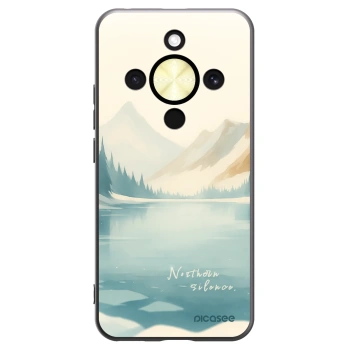 Picasee fekete szilikon tok az alábbi mobiltelefonokra Honor Magic8 Lite 5G - NOTHERN SILENCE