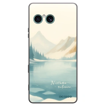 Picasee fekete szilikon tok az alábbi mobiltelefonokra Sony Xperia 10 VII - NOTHERN SILENCE
