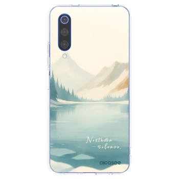 Picasee átlátszó szilikon tok az alábbi mobiltelefonokra Xiaomi Mi 9 SE - NOTHERN SILENCE