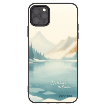 Picasee fekete szilikon tok az alábbi mobiltelefonokra Apple iPhone 11 Pro Max - NOTHERN SILENCE