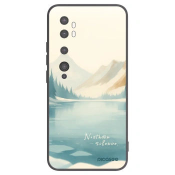 Picasee fekete szilikon tok az alábbi mobiltelefonokra Xiaomi Mi Note 10 (Pro) - NOTHERN SILENCE