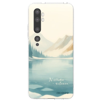 Picasee átlátszó szilikon tok az alábbi mobiltelefonokra Xiaomi Mi Note 10 (Pro) - NOTHERN SILENCE