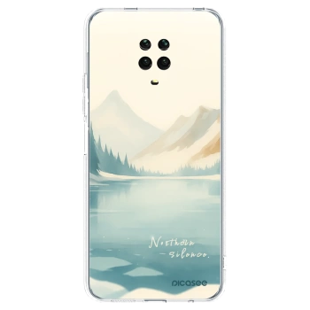 Picasee átlátszó szilikon tok az alábbi mobiltelefonokra Xiaomi Redmi Note 9 Pro - NOTHERN SILENCE
