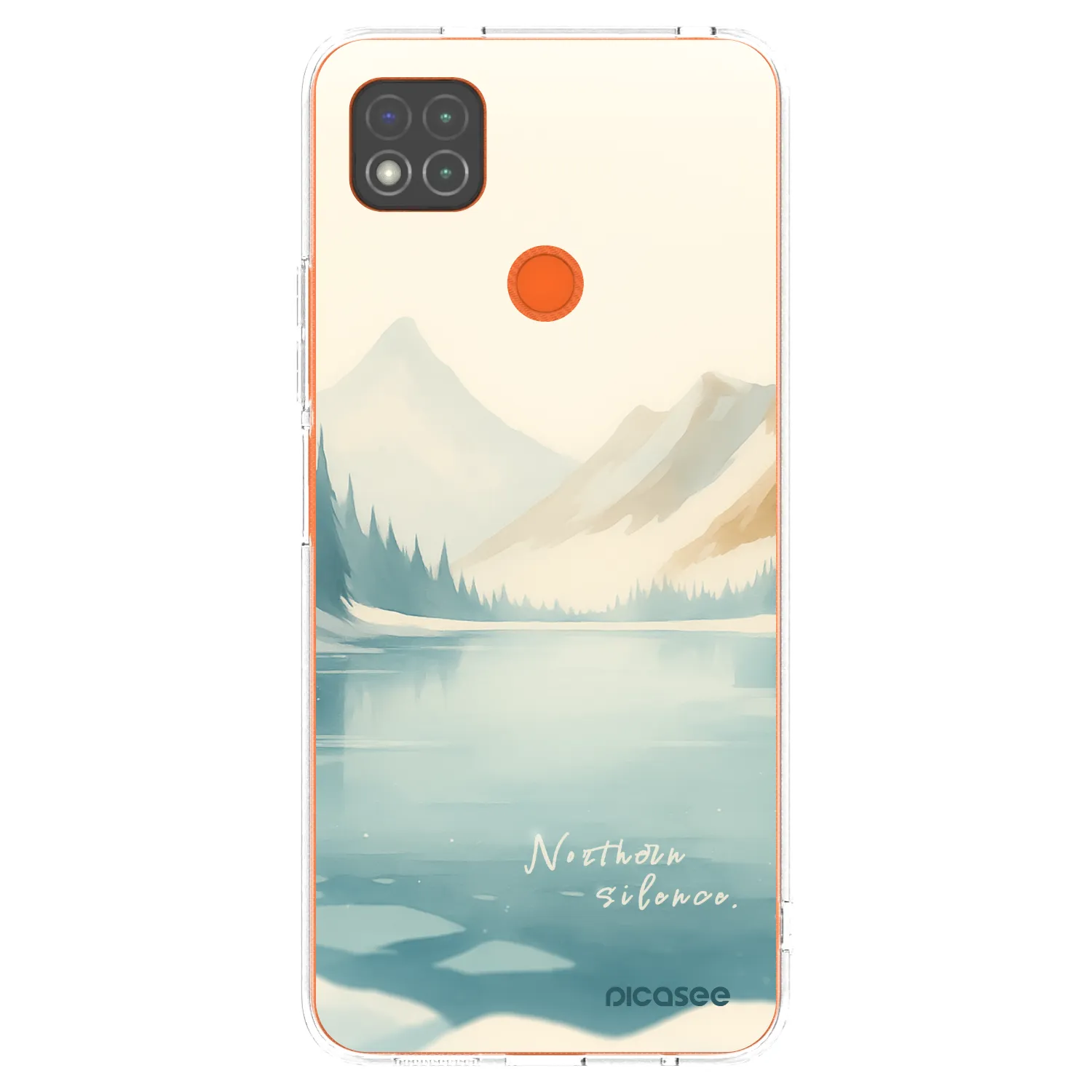 Picasee átlátszó szilikon tok az alábbi mobiltelefonokra Xiaomi Redmi 9C - NOTHERN SILENCE