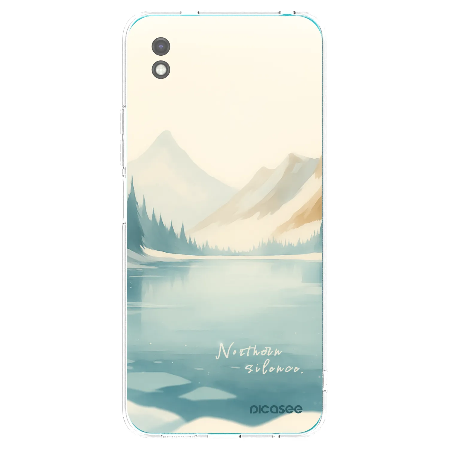 Picasee fekete szilikon tok az alábbi mobiltelefonokra Xiaomi Redmi 9A - NOTHERN SILENCE